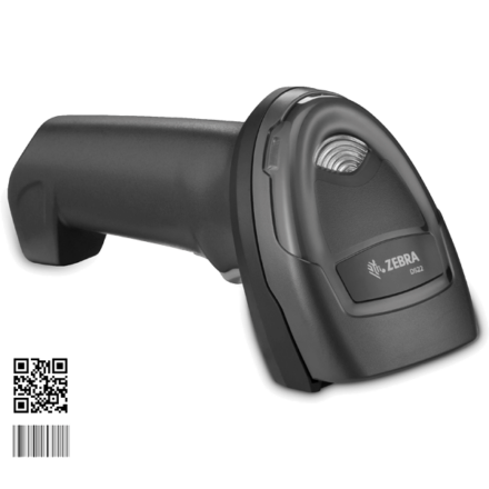 Barkod čitač DS2208, USB, crni, Zebra