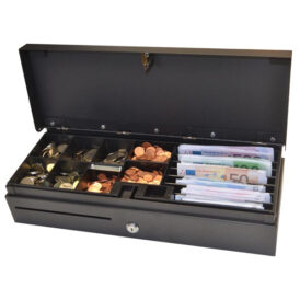 Ladica za novac ECD460, gornje otvaranje, crna, APG