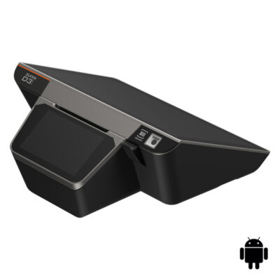 POS blagajna Sunmi D3 Mini, 80mm POS printer, 2D barkod skener, WiFi, 4G, NFC, Android