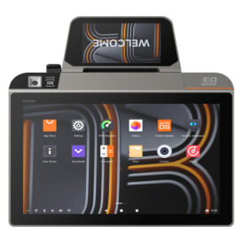 POS blagajna Sunmi D3 Mini, 80mm POS printer, 2D barkod skener, WiFi, 4G, NFC, Android